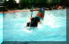 Rodeo im Freibad
