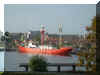 Feuerschiff Weser im gro�en Hafen